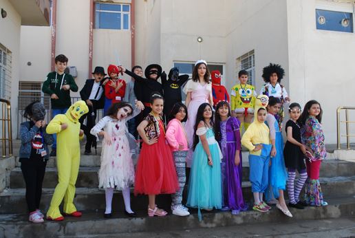 Students Dress Up for Creative Costume Party
